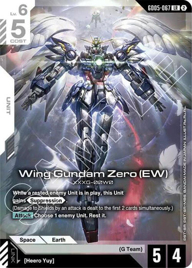 Wing Gundam Zero (EW) - GD05-067 - Legendary Rare