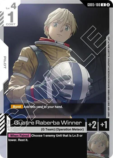 Quatre Raberba Winner - GD05-100 - Uncommon