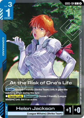 At the Risk of One's Life - GD05-104 - Common