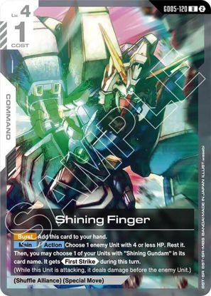Shining Finger - GD05-120 - Uncommon