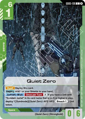 Quiet Zero - GD05-126 - Common