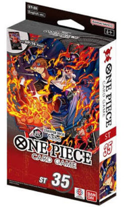 One Piece Card Game ST-35 - Starter Deck Red/Black Sabo - EN