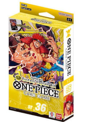 One Piece Card Game ST-36 - Starter Deck Yellow Eustass "Captain" Kid - EN