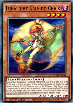 Lunalight Kaleido Chick - LAVD-ENL05 - Common 1st Edition