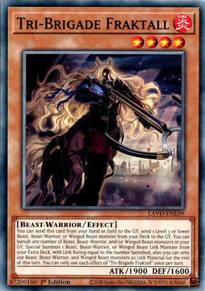 Tri-Brigade Fraktall - LAVD-ENL09 - Common 1st Edition