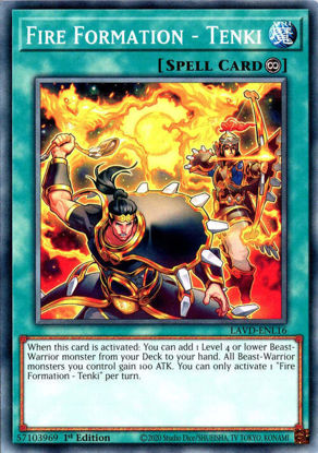 Fire Formation - Tenki - LAVD-ENL16 - Common 1st Edition
