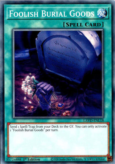 Foolish Burial Goods - LAVD-ENL18 - Common 1st Edition