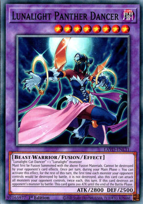 Lunalight Panther Dancer - LAVD-ENL31 - Common 1st Edition