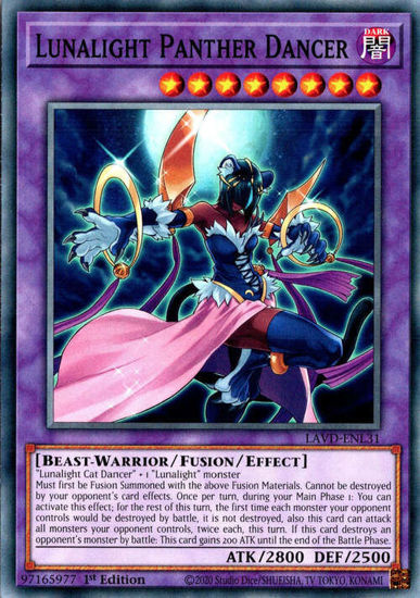 Lunalight Panther Dancer - LAVD-ENL31 - Common 1st Edition