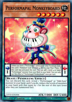 Performapal Monkeyboard - LAVD-ENO04 - Common 1st Edition