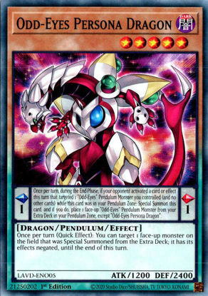 Odd-Eyes Persona Dragon - LAVD-ENO05 - Common 1st Edition