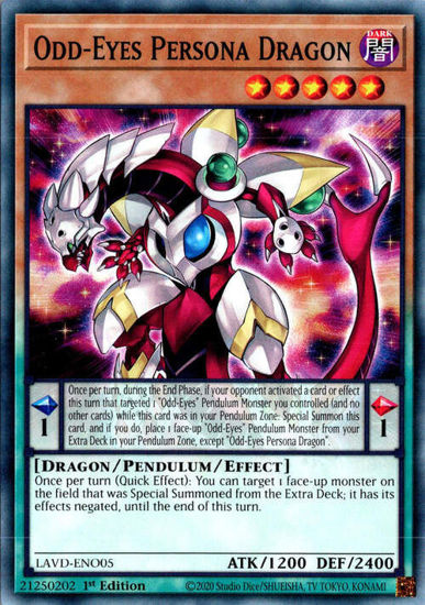 Odd-Eyes Persona Dragon - LAVD-ENO05 - Common 1st Edition