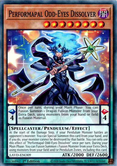 Performapal Odd-Eyes Dissolver - LAVD-ENO09 - Common 1st Edition
