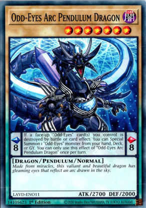 Odd-Eyes Arc Pendulum Dragon - LAVD-ENO11 - Common 1st Edition