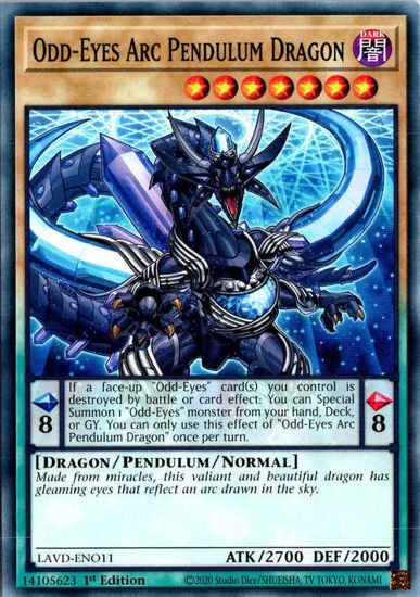Odd-Eyes Arc Pendulum Dragon - LAVD-ENO11 - Common 1st Edition