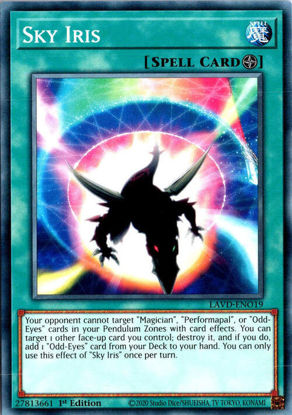 Sky Iris - LAVD-ENO19 - Common 1st Edition