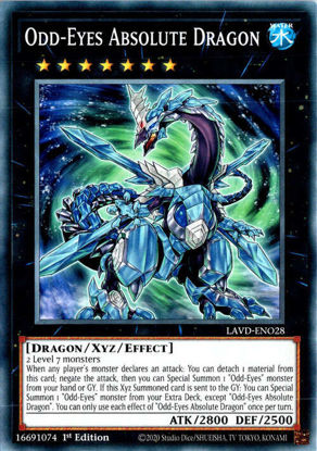 Odd-Eyes Absolute Dragon - LAVD-ENO28 - Common 1st Edition