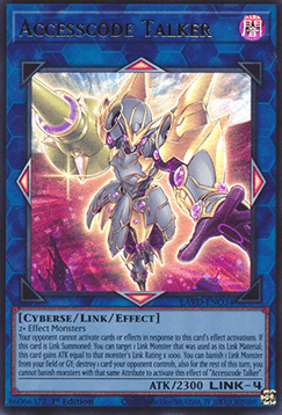 Accesscode Talker - LAVD-ENO34 - Ultra Rare 1st Edition