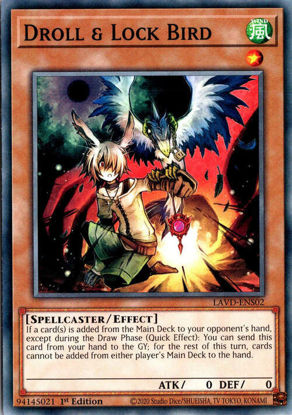 Droll & Lock Bird - LAVD-ENS02 - Common 1st Edition