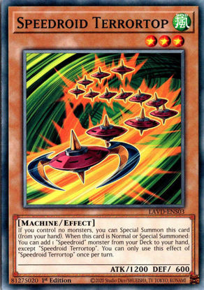 Speedroid Terrortop - LAVD-ENS03 - Common 1st Edition