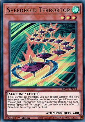 Speedroid Terrortop - LAVD-ENS03 - Ultra Rare 1st Edition