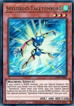 Speedroid Taketomborg - LAVD-ENS05 - Ultra Rare 1st Edition