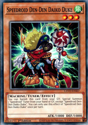 Speedroid Den-Den Daiko Duke - LAVD-ENS07 - Common 1st Edition