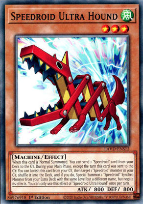 Speedroid Ultra Hound - LAVD-ENS12 - Common 1st Edition