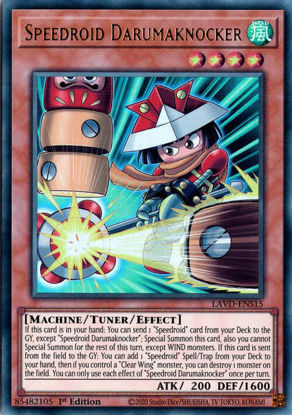 Speedroid Darumaknocker - LAVD-ENS15 - Ultra Rare 1st Edition