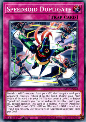 Speedroid Dupligate - LAVD-ENS22 - Common 1st Edition