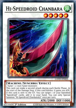 Hi-Speedroid Chanbara - LAVD-ENS25 - Common 1st Edition