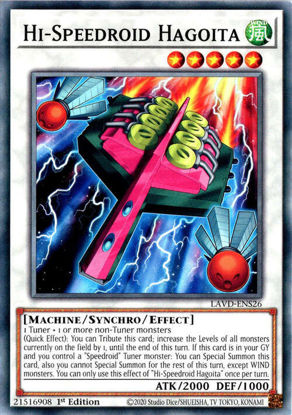 Hi-Speedroid Hagoita - LAVD-ENS26 - Common 1st Edition