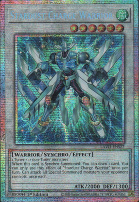 Stardust Charge Warrior - LAVD-ENS27 - Starlight Rare 1st Edition
