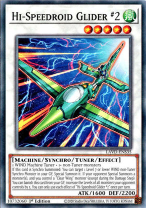 Hi-Speedroid Glider #2 - LAVD-ENS35 - Common 1st Edition