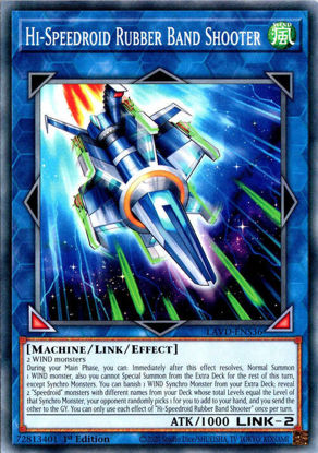 Hi-Speedroid Rubber Band Shooter - LAVD-ENS36 - Common 1st Edition