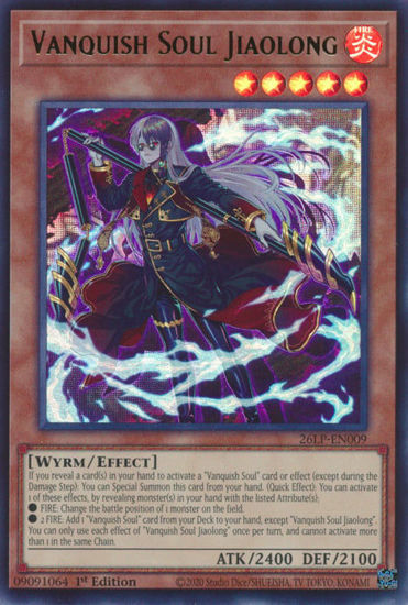 Vanquish Soul Jiaolong - 26LP-EN009 - Ultra Rare 1st Edition