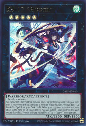 K9-17 Ripper - 26LP-EN010 - Ultra Rare 1st Edition