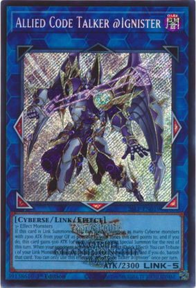 Allied Code Talker @Ignister - 26LP-EN019 - Secret Rare | Emblazoned  1st Edition