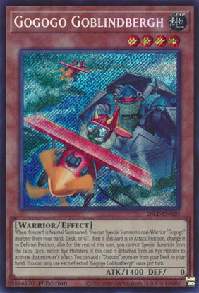 Gogogo Goblindbergh - 26LP-EN020 - Secret Rare 1st Edition