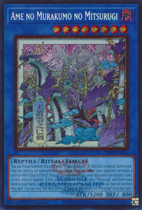Ame no Murakumo no Mitsurugi - 26LP-EN021 - Alternate Art | Secret Rare 1st Edition