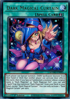 Dark Magical Curtain - MAMO-EN003 - Ultra Rare 1st Edition