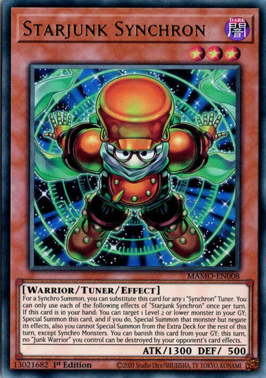Starjunk Synchron - MAMO-EN008 - Ultra Rare 1st Edition