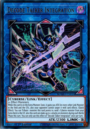 Decode Talker Integration - MAMO-EN016 - Ultra Rare 1st Edition