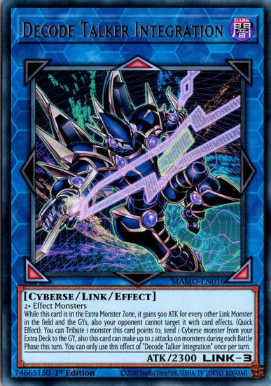 Decode Talker Integration - MAMO-EN016 - Ultra Rare 1st Edition