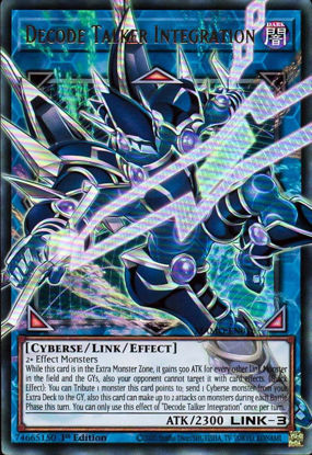 Decode Talker Integration - MAMO-EN016 - Extended Art | Ultra Rare 1st Edition