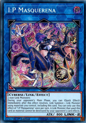 I:P Masquerena - MAMO-EN029 - Secret Rare 1st Edition