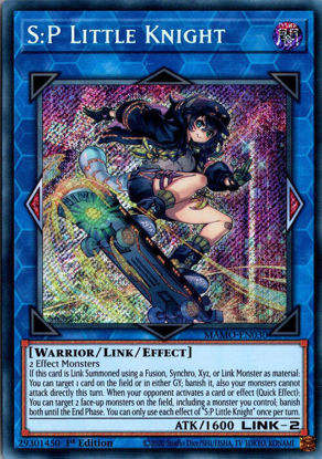 S:P Little Knight - MAMO-EN030 - Secret Rare 1st Edition