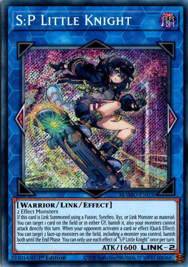 S:P Little Knight - MAMO-EN030 - Secret Rare 1st Edition