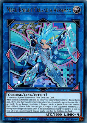 Mekk-Knight Crusadia Avramax - MAMO-EN037 - Ultra Rare 1st Edition