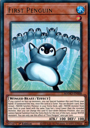 First Penguin - MAMO-EN068 - Ultra Rare 1st Edition